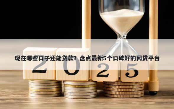 现在哪些口子还能贷款？盘点最新5个口碑好的网贷平台
