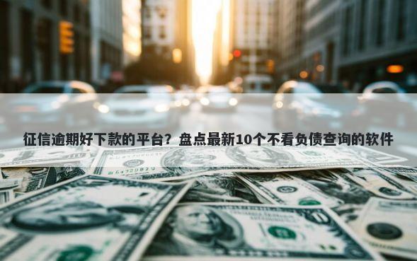 征信逾期好下款的平台？盘点最新10个不看负债查询的软件