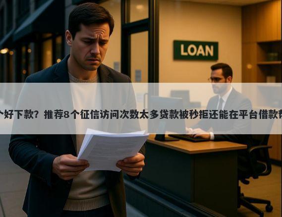 港外贷款平台哪个好下款？推荐8个征信访问次数太多贷款被秒拒还能在平台借款帮你解决资金问题