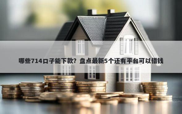 哪些714口子能下款？盘点最新5个还有平台可以借钱