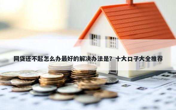 网贷还不起怎么办最好的解决办法是？十大口子大全推荐