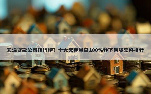 天津贷款公司排行榜?十大无视黑白100%秒下网贷软件推荐